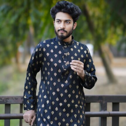 Z Black Punjabi – Bold, Elegant & Timeless